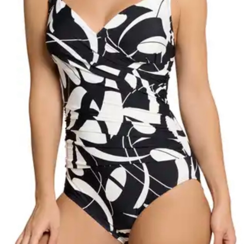 NWT Black and White Women's Swimsuit